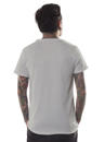 white abstract men t-shirt